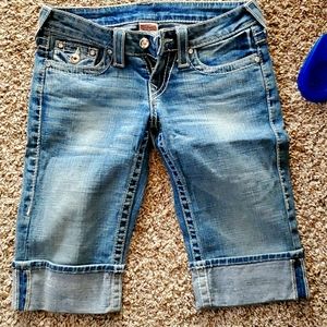 Womens True Religion Capri jeans size 25